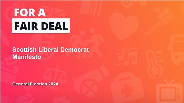 Scottish Manifesto General Election 2024